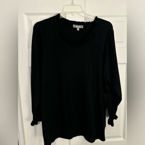 MARLED REUNITED CLOTHING Black 3X Women’s Sweater